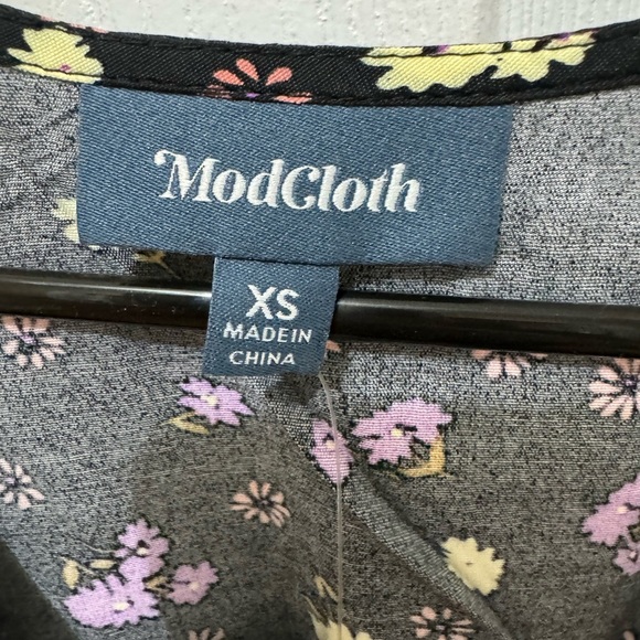 ModCloth Take The Plunge Midi Dress Size XS - Picture 4 of 6